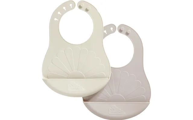 Silicone Bibs Flower - Earth Mix product image