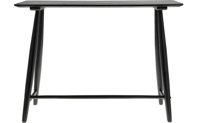 Skrivebord Bast 100x44,5x73 Cm Sort Massiv Eg
