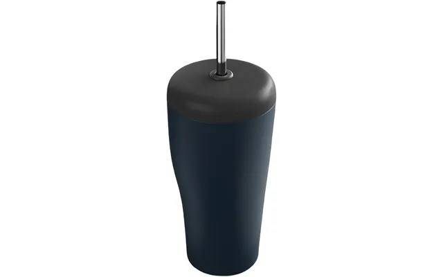 Sky Travel Cup With Straw Blue Stainless Steel And Plastic