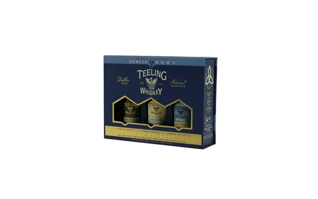 Teeling Whiskey Dublin Born Mini Giftpack 3x5cl.