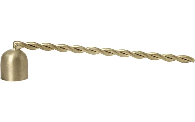 Twist Candle Snuffer Brass