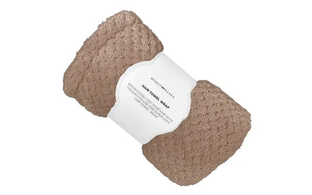 Hair Towel Wrap - Brown