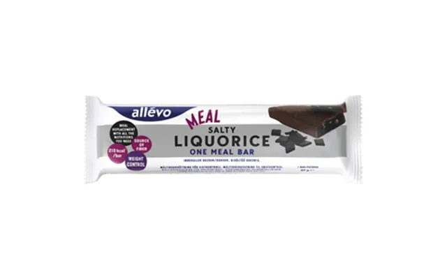 Allévo One Meal Bar Salty Liquorice - 57 G