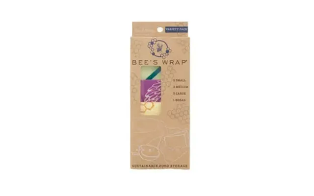 Bee's Wrap Variety Pack 2xs 2xm 2xl 1xbread
