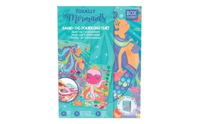 Box Candiy Sand And Foil Art - Totally Mermaids