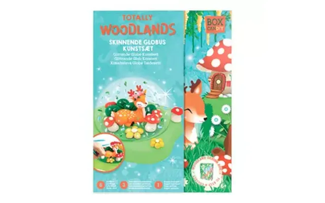 Box Candiy Sparkle Globe Art - Totally Woodlands