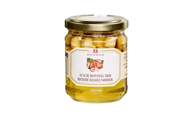 Brezzo Nødder Acacie Honning Med Hasselnødder - 240 G