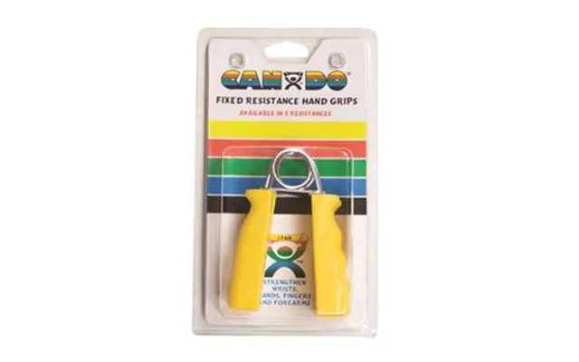 Can Do Hand Grips Gul Meget Let - 2 Stk