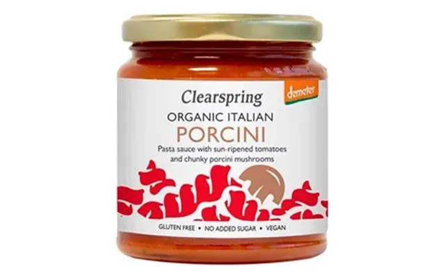 Clearspring Pasta Sauce Porcini Ø - 300 G.