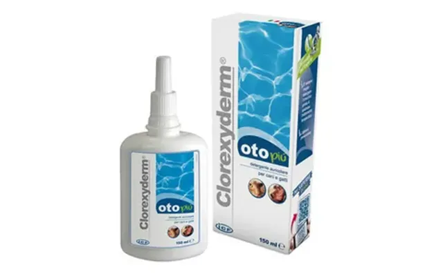 Clorexyderm Oto Piu, Ørerens - 150 Ml.