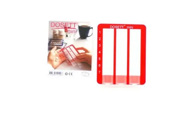 Dosett Doseringsæske - Mini
