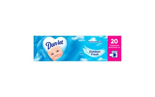 Dun-let Dryer Sheets Outdoor Fresh - 20 Stk.