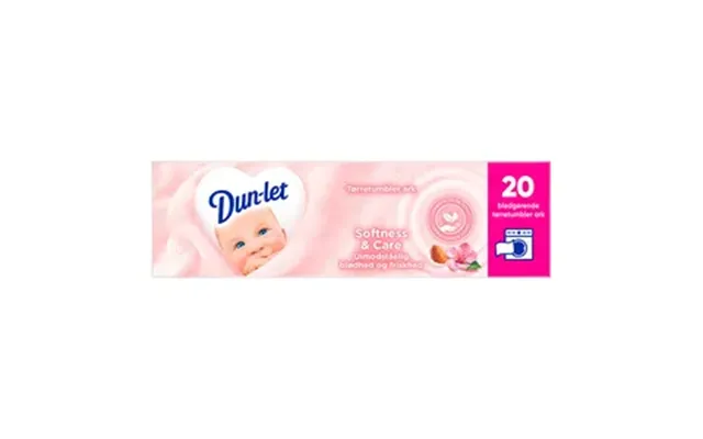Dun-let Dryer Sheets Softness & Care - 20 Stk.