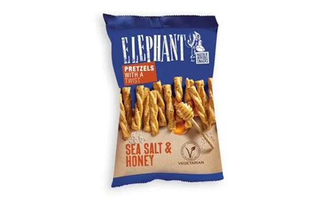 Elephant Pretzels Twisted Sea Salt & Honey - 70 G