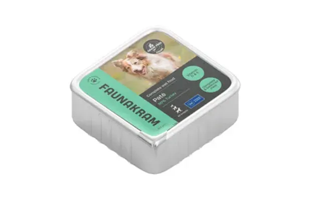 Faunakram Pate Til Hund, Kalkun - 300 G.