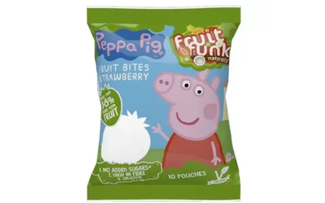 Fruitfunk Gurli Gris Peppa Pig Multibag - 100 G.