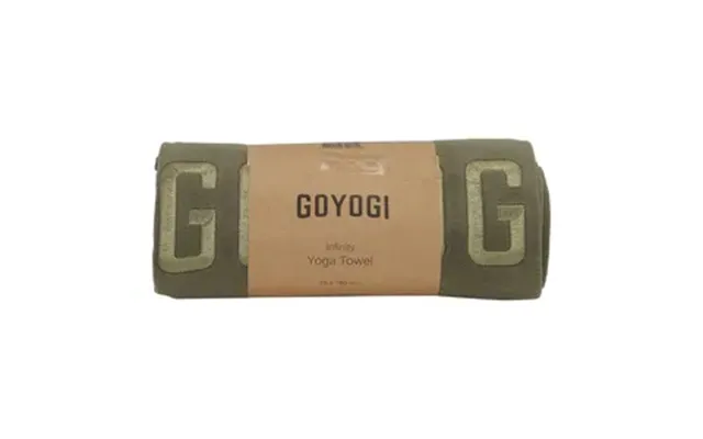 Goyogi Infinity Yoga Towel - Dark Olive