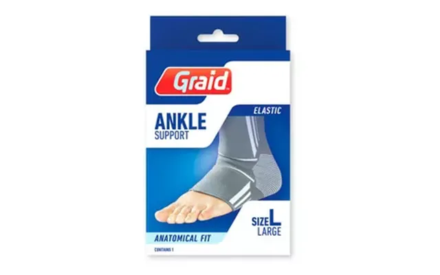 Graid Elastisk Ankelstøtte L - 1 Stk.