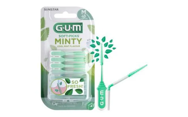 Gum Soft Picks Mint Medium - 80 Stk.