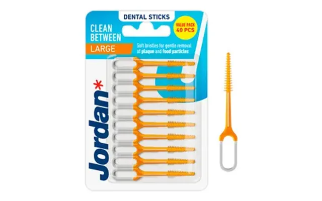 Jordan Clean Between Sticks Large - 40 Stk.