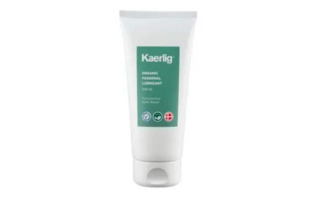 Kaerlig Vandbaseret Glidecreme, Økologisk - 200 Ml.