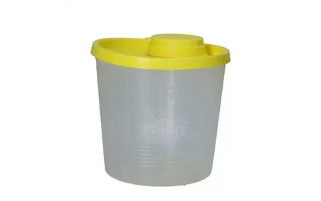 Kanylebeholder 1,5 L Klar Gul Låg - 1 Stk.