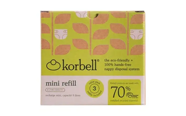 Korbell Refill Til Mini Blespand - 3 Pak