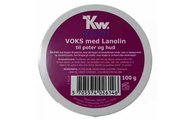 Kw Voks Til Poter Og Hud - 100 G