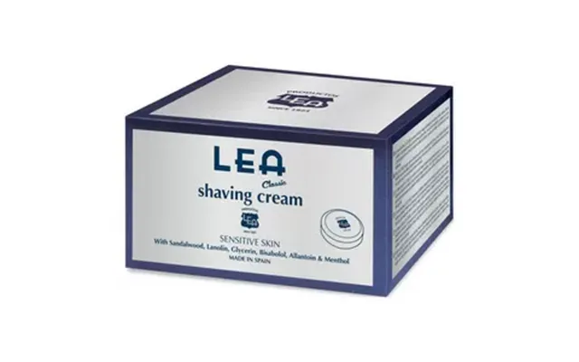 Lea Classic Barbercreme I Metaldåse - 150 Gr.