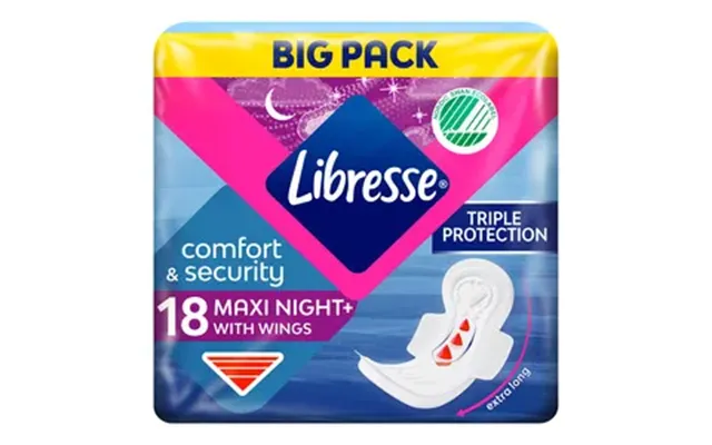 Libresse Maxi Night Wing - 18 Stk.
