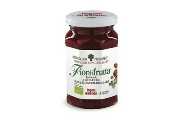 Marmelade Jordbær & Skovjordbær Italiensk Ø - 250 G.