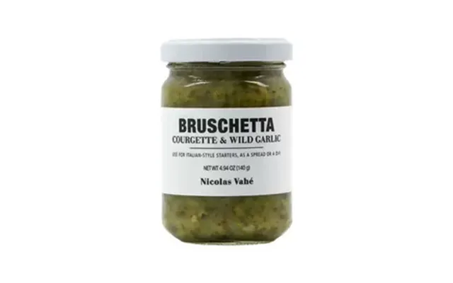 Nicolas Vahé Bruschetta, Courgette & Wild Garlic - 140 G.