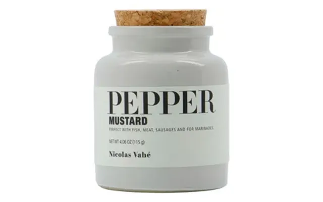 Nicolas Vahé Pepper Mustard - 115 G.