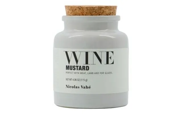 Nicolas Vahé Wine Mustard - 115 G