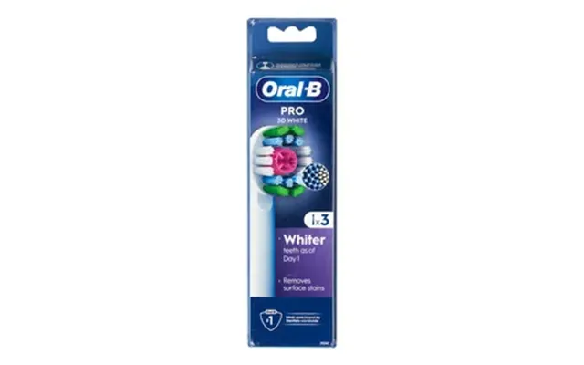 Oral-b 3d White Børstehoveder - 3 Stk.