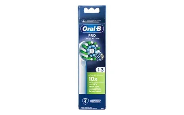 Oral-b Cross Action Børstehoveder - 3 Stk.