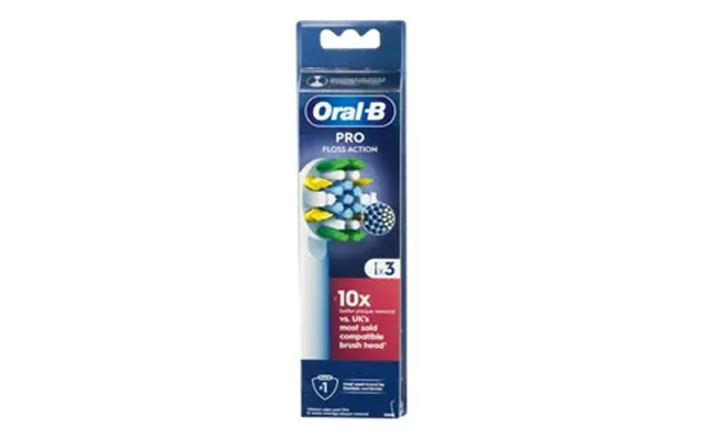 Oral-b Floss Action Børstehoveder - 3 Stk.