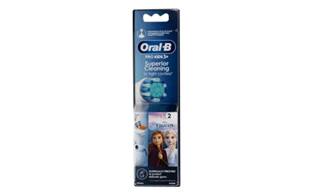 Oral-b Pro Kids 3 Frozen Børstehoveder - 2 Stk.