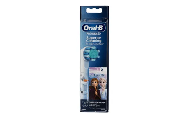 Oral-b Pro Kids 3 Frozen Børstehoveder - 3 Stk.