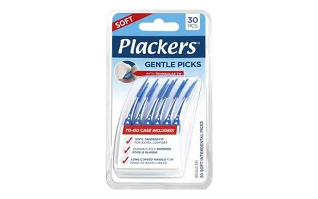 Plackers Gentle Picks Soft - 30 Stk.