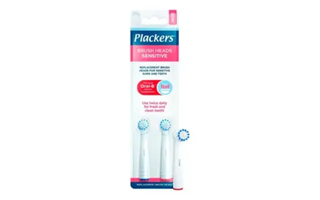 Plackers Sensitive Brush Heads - 2 Stk.