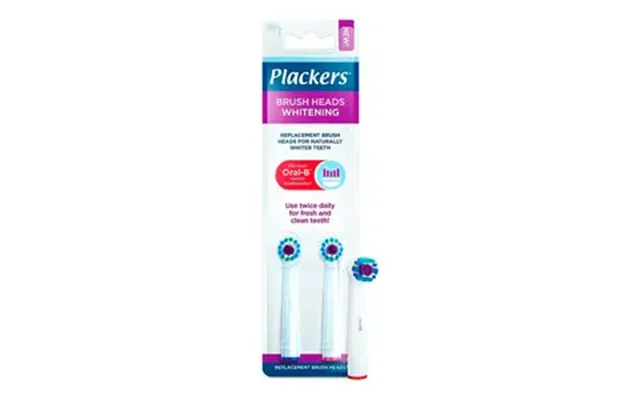 Plackers Whitening Brush Heads - 2 Stk.
