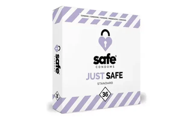 Safe Kondomer, Just Safe Standard - 36 Stk.