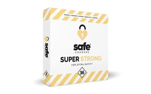 Safe Kondomer, Super Strong For Extra Safety - 36 Stk.