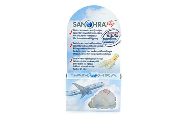 Sanohra Ørepropper Til Fly Voksne - 1 Par