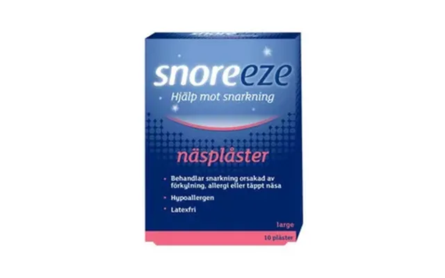Snoreeze Næseplaster - Large