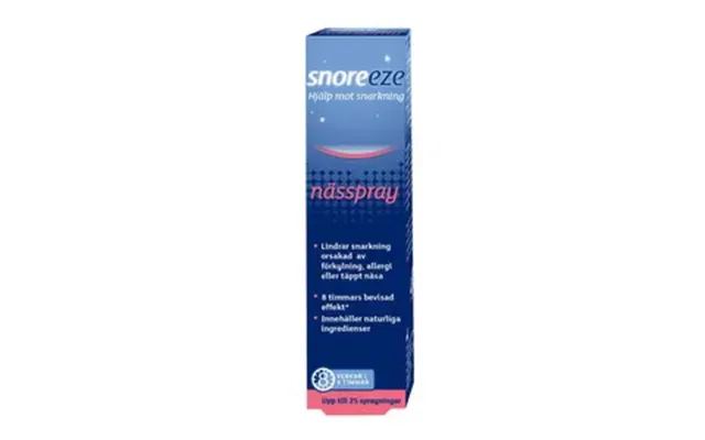 Snoreeze Næsespray - 10 Ml