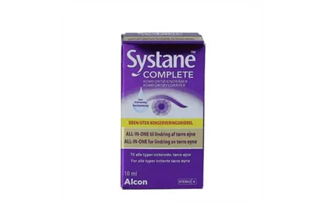 Systane Complete U. Konserveringsmiddel - 10 Ml.