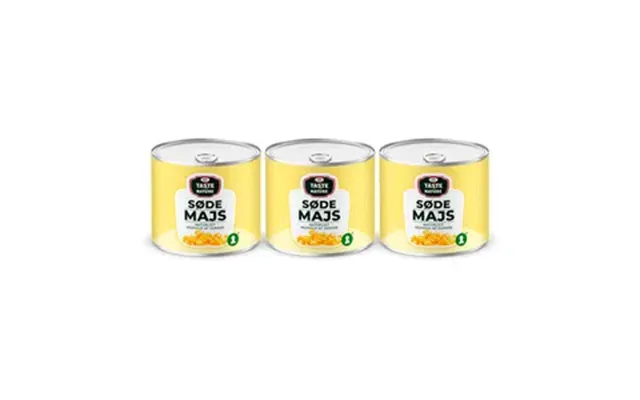 Taste Of Nature Søde Majs - 3 X 140 G.