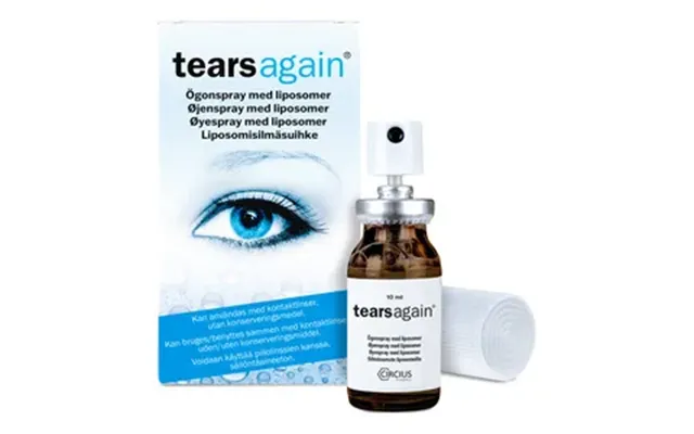 Tearsagain Øjenspray - 10 Ml